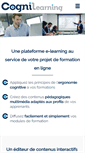 Mobile Screenshot of cognilearning.com